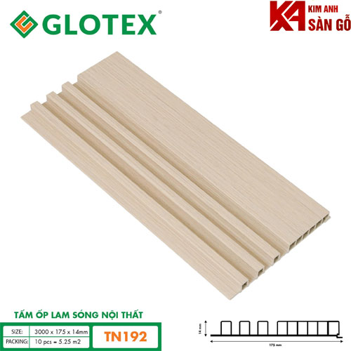 Tấm Ốp Lam Sóng Nội Thất Glotex TN-192